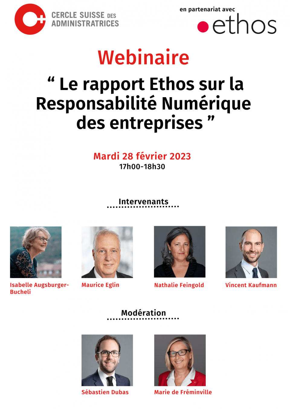 Webinaire Le Rapport Ethos Sur La Responsabilit Num Rique Des