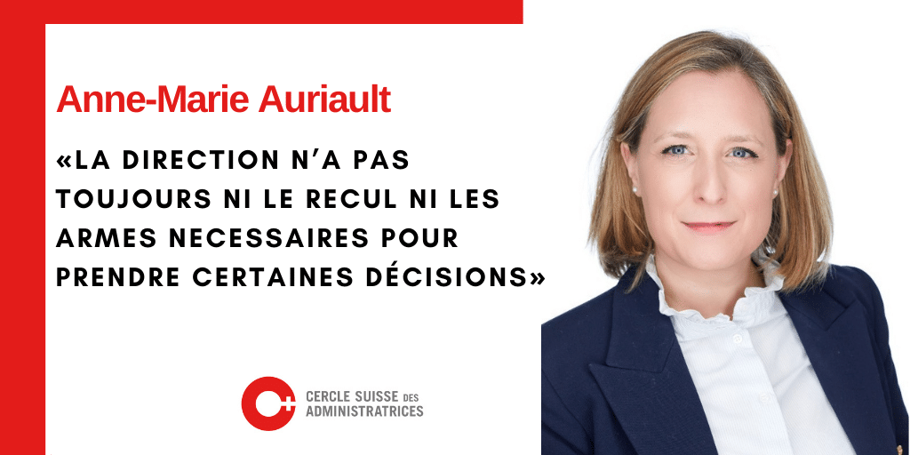 Anne-Marie Auriault dans Entreprise romande
